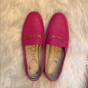 Pink Sam Edelman loafers